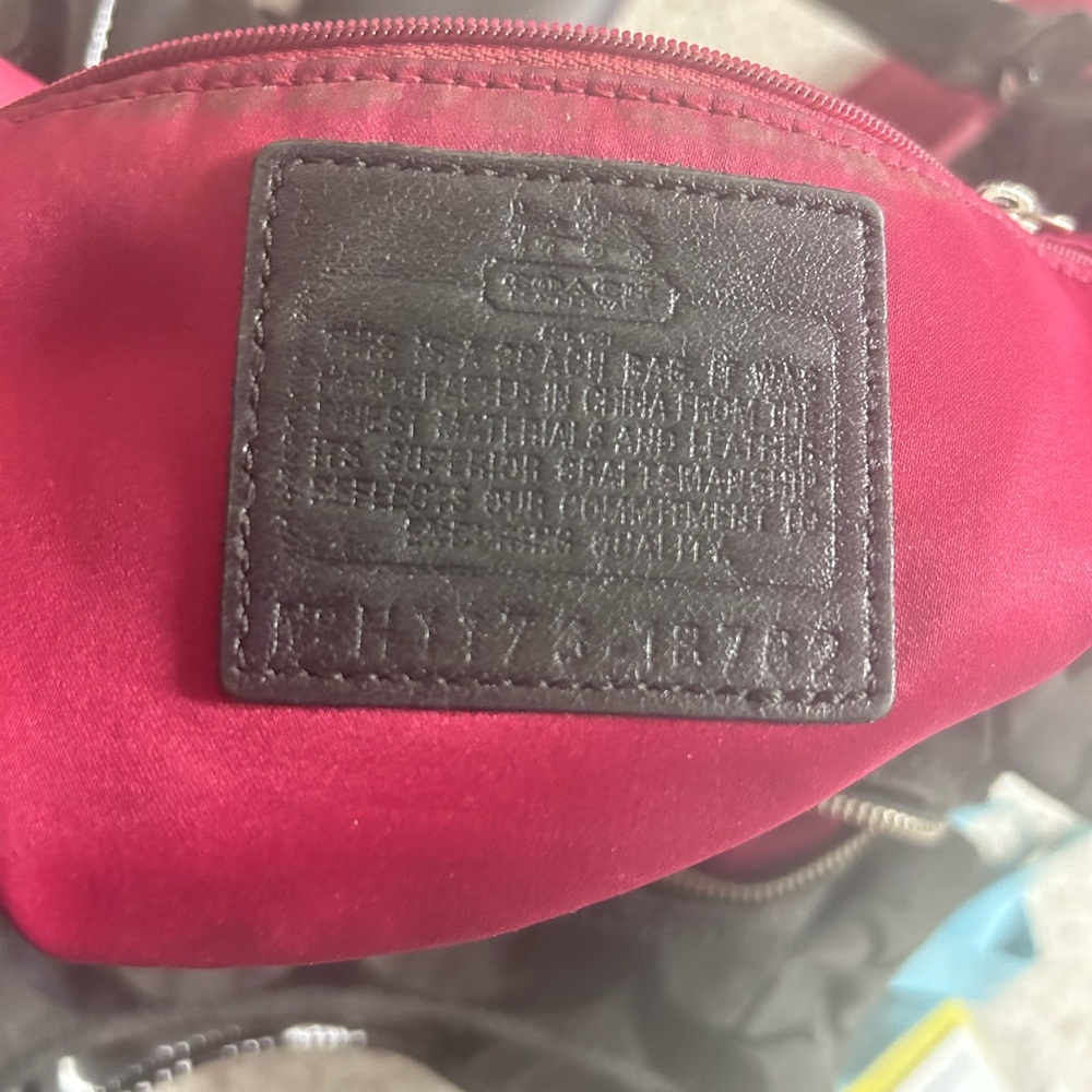 Coach black Maggie Hobo Bag
